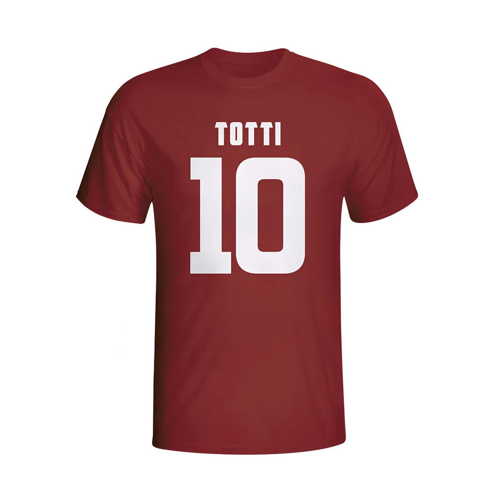 Francesco Totti Roma Hero T-shirt (maroon) - Kids_0