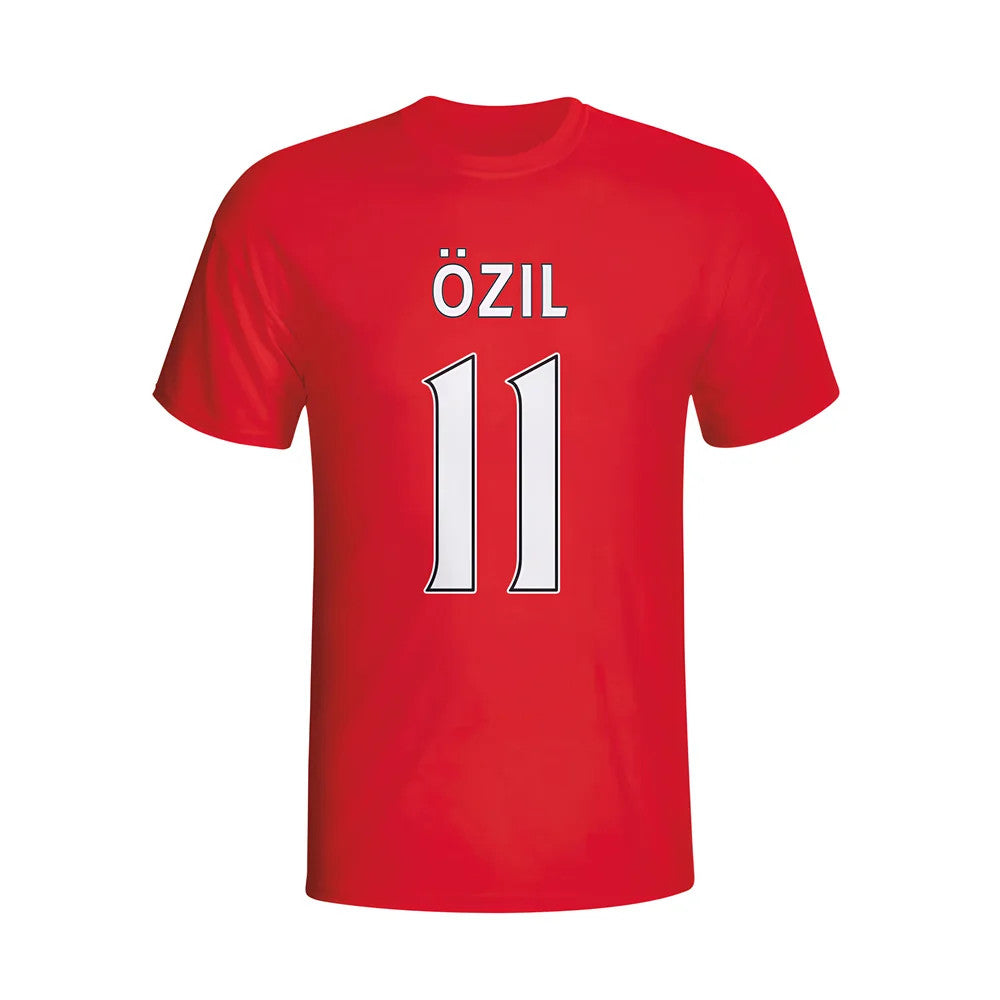 Mesut Ozil Arsenal Hero T-shirt (red)_0