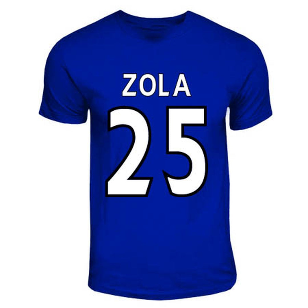 Gianfranco Zola Chelsea Hero T-shirt (royal Blue)_1