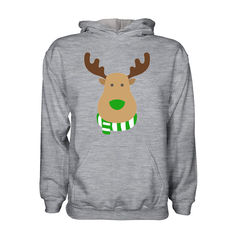 Hibernian Rudolph Supporters Hoody (grey)_0