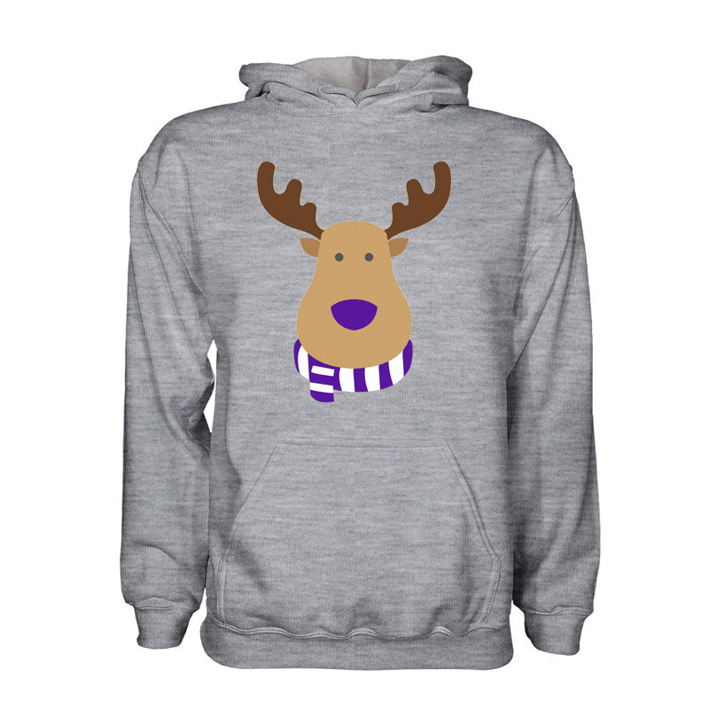 Real Madrid Rudolph Supporters Hoody (grey) - Kids_1