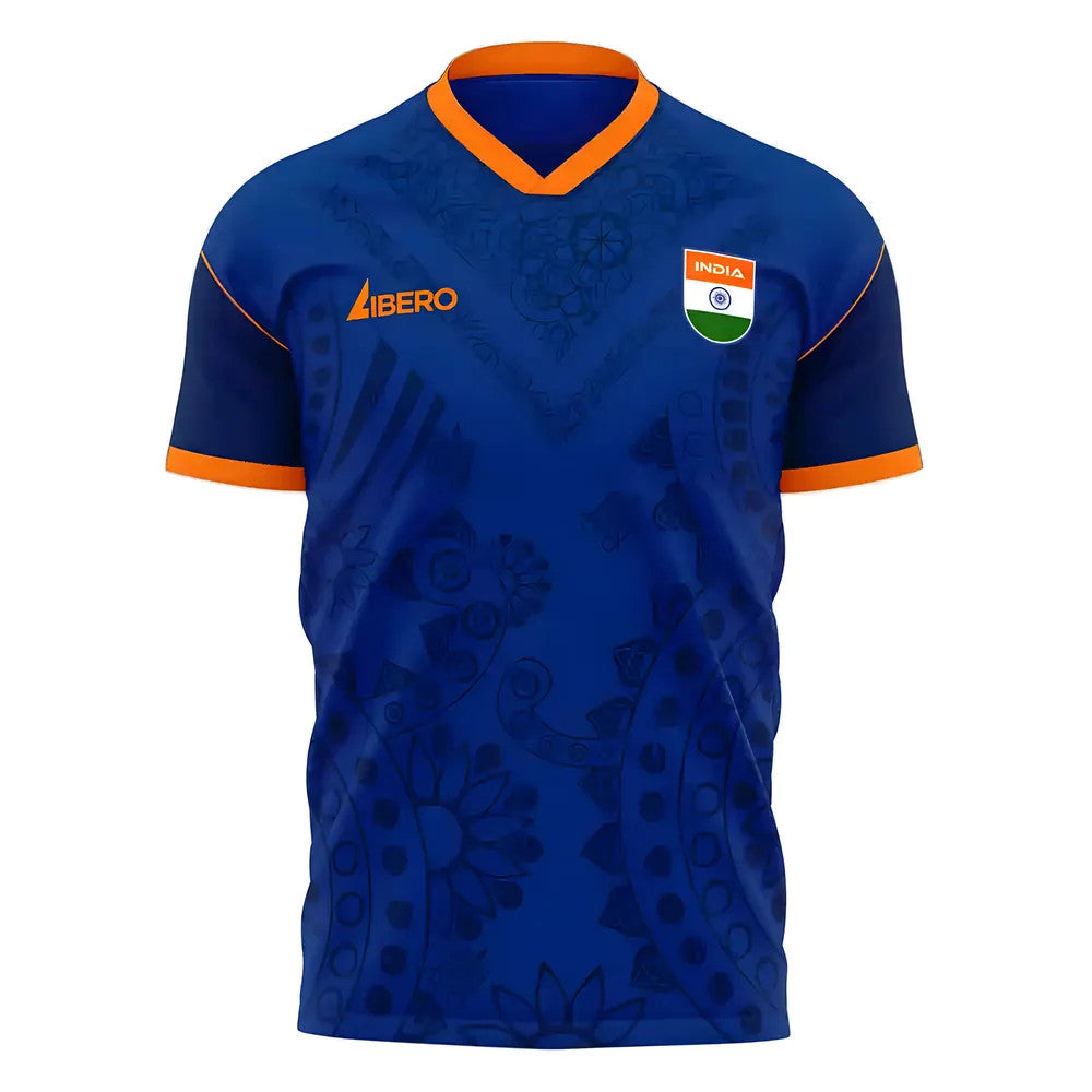 India 2025-2026 Home Concept Football Kit (Libero) - Little Boys_0
