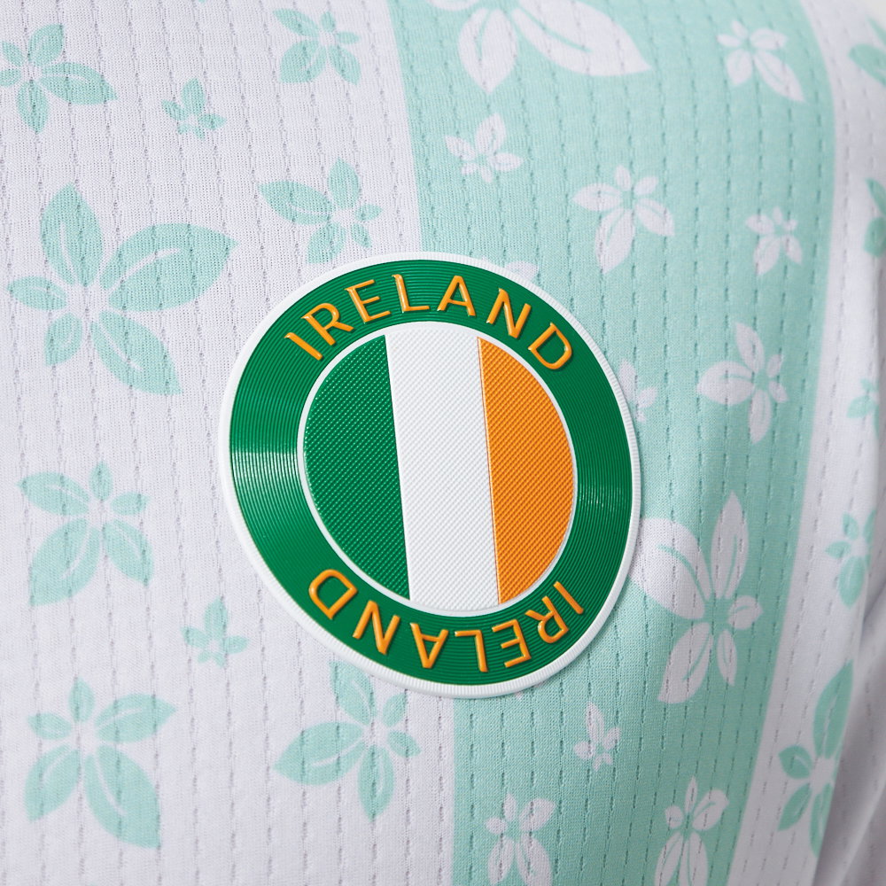 Ireland Legacy Football Jersey White (Wolvate) Adult Short Sleeve (Cullen 6)_4