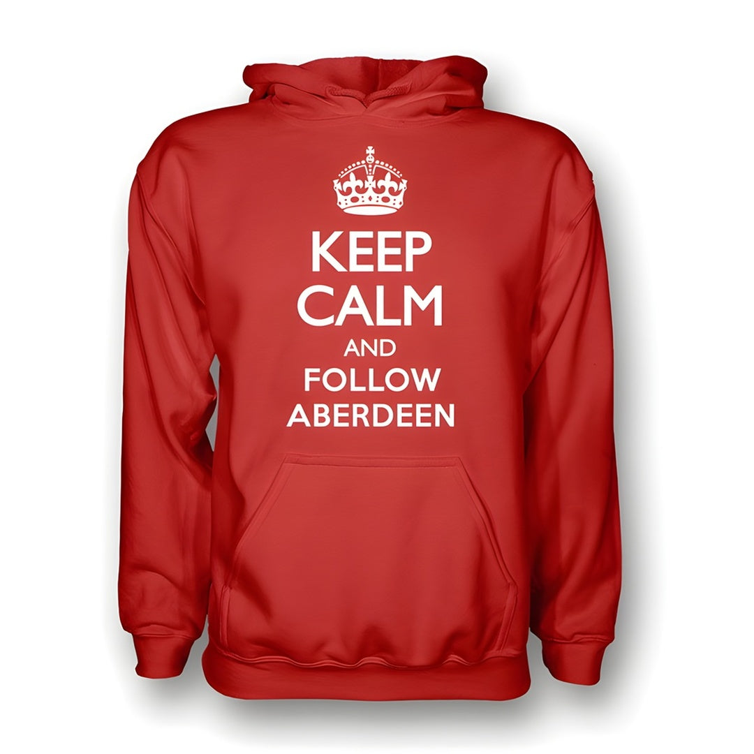 Keep Calm And Follow Aberdeen Hoody (red) - Kids_1