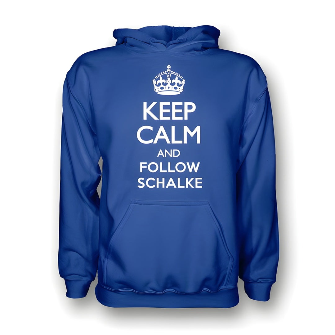 Keep Calm And Follow Schalke Hoody (blue) - Kids_1