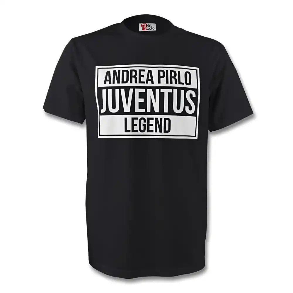 Andrea Pirlo Juventus Legend Tee (black)_0