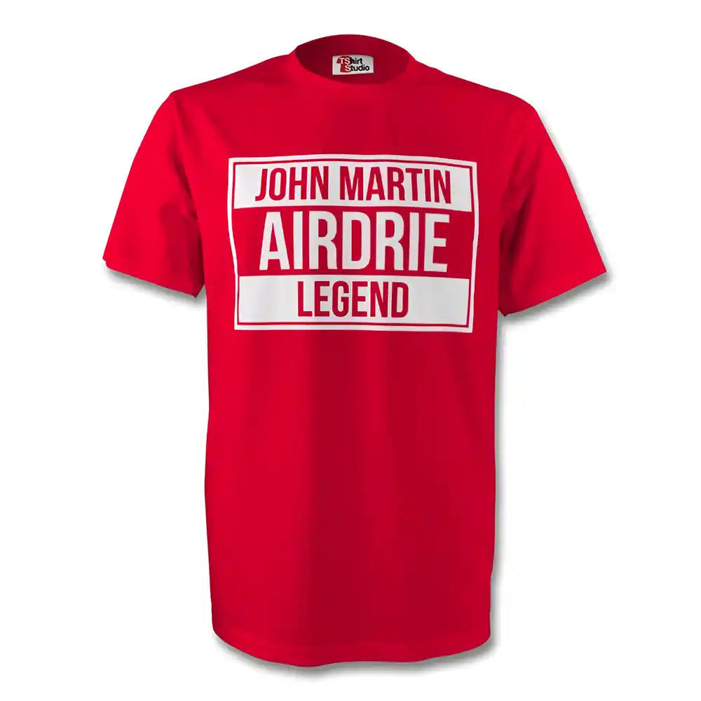 John Martin Airdrie Legend Tee (red) - Kids_0