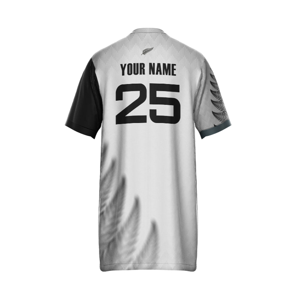 New Zealand Kiwi Home Supporter Jersey Kids Short Sleeve_1