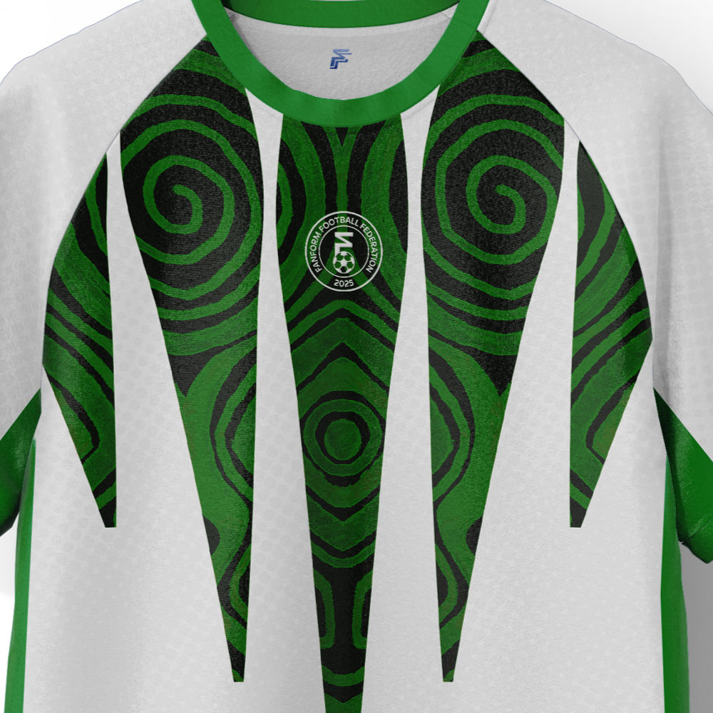 Nigeria Super Eagles Away Supporter Jersey Kids Short Sleeve_1