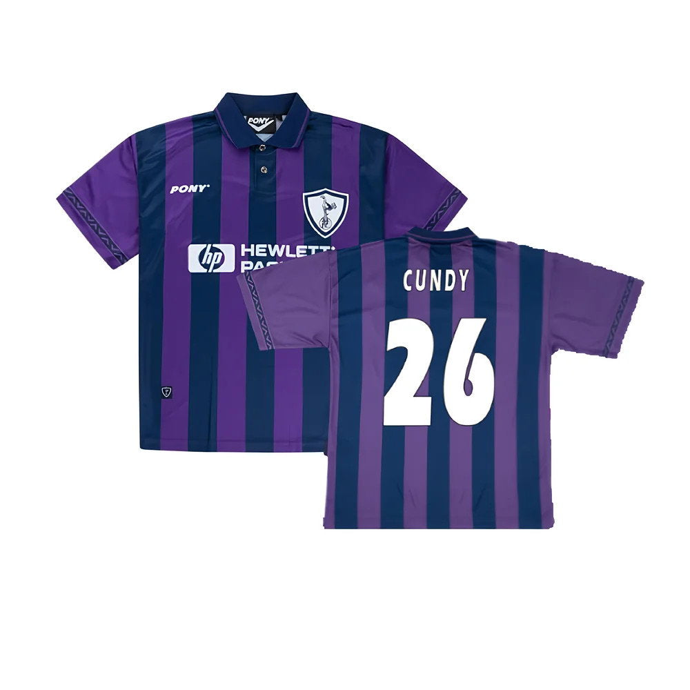 1995-1996 Tottenham Away Pony Retro Shirt (Cundy 26)_0