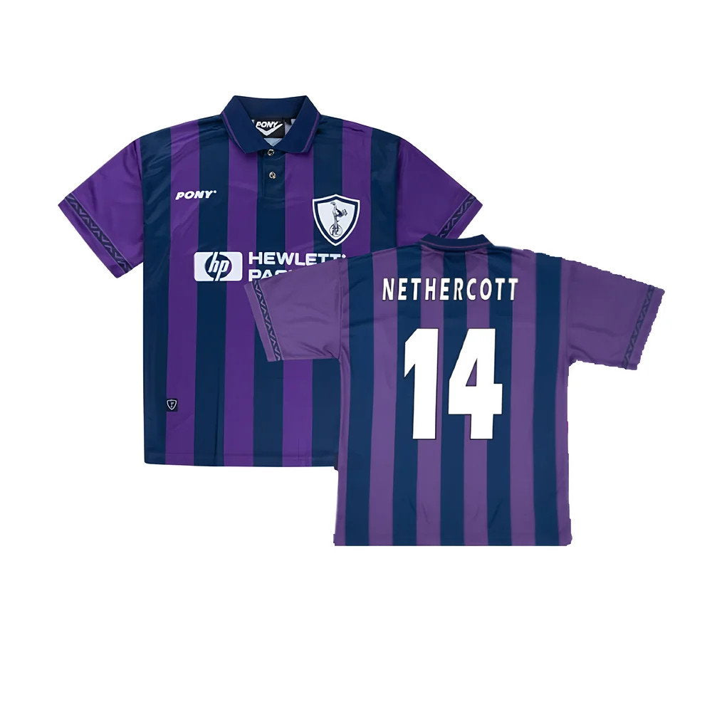 1995-1996 Tottenham Away Pony Retro Shirt (Nethercott 14)_0