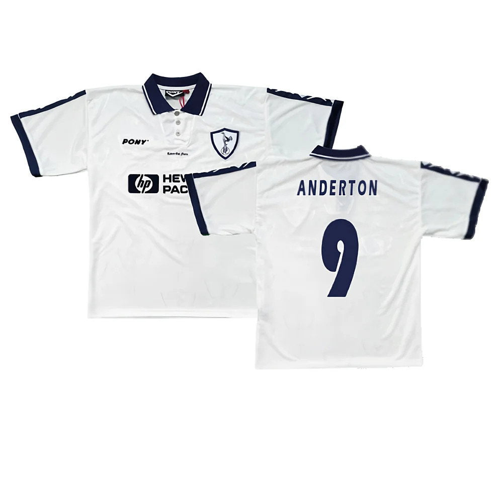 1995-1997 Tottenham Home Pony Shirt (Anderton 9)_0