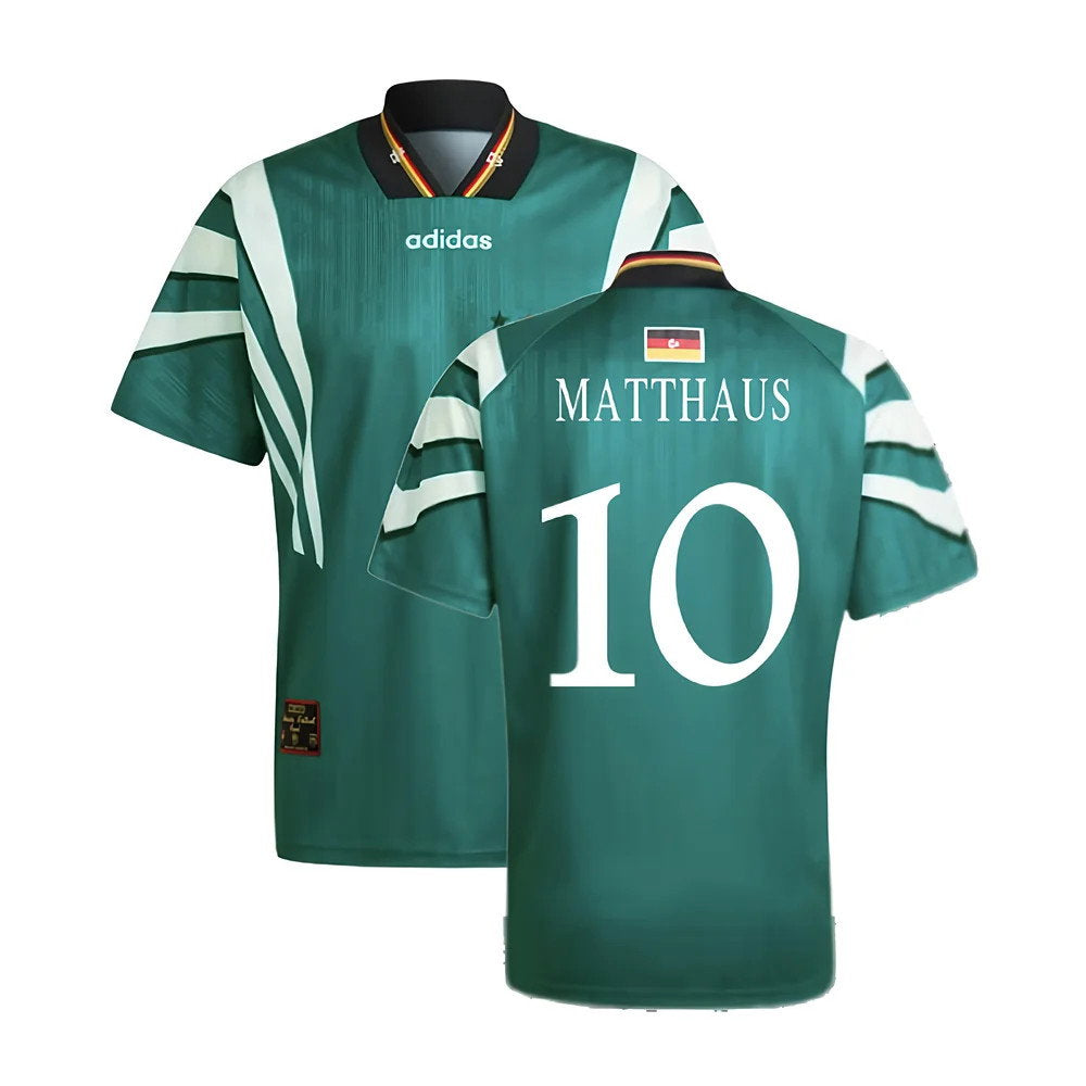 1996 Germany Euro 96 Away Shirt (Matthaus 10)_0