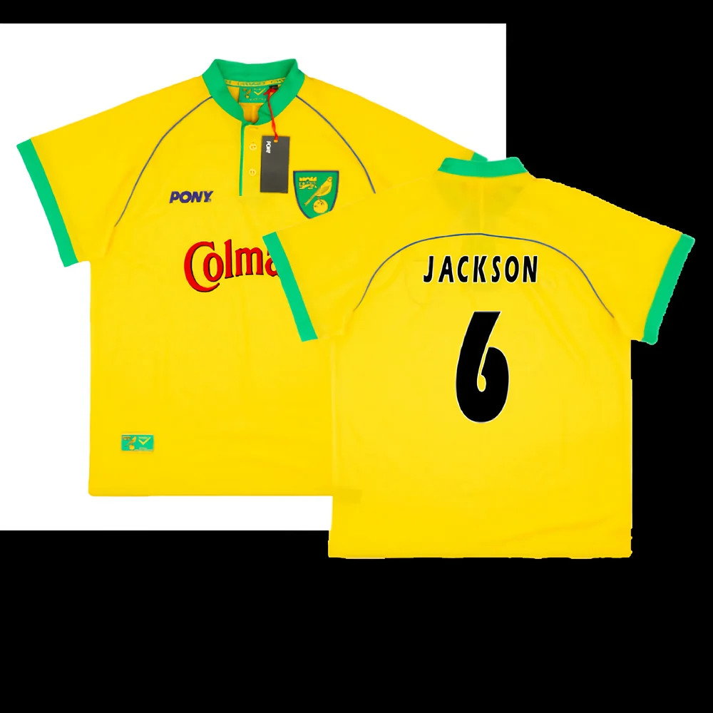 1997-1999 Norwich City Home Pony Reissue Shirt (Jackson 6)_0
