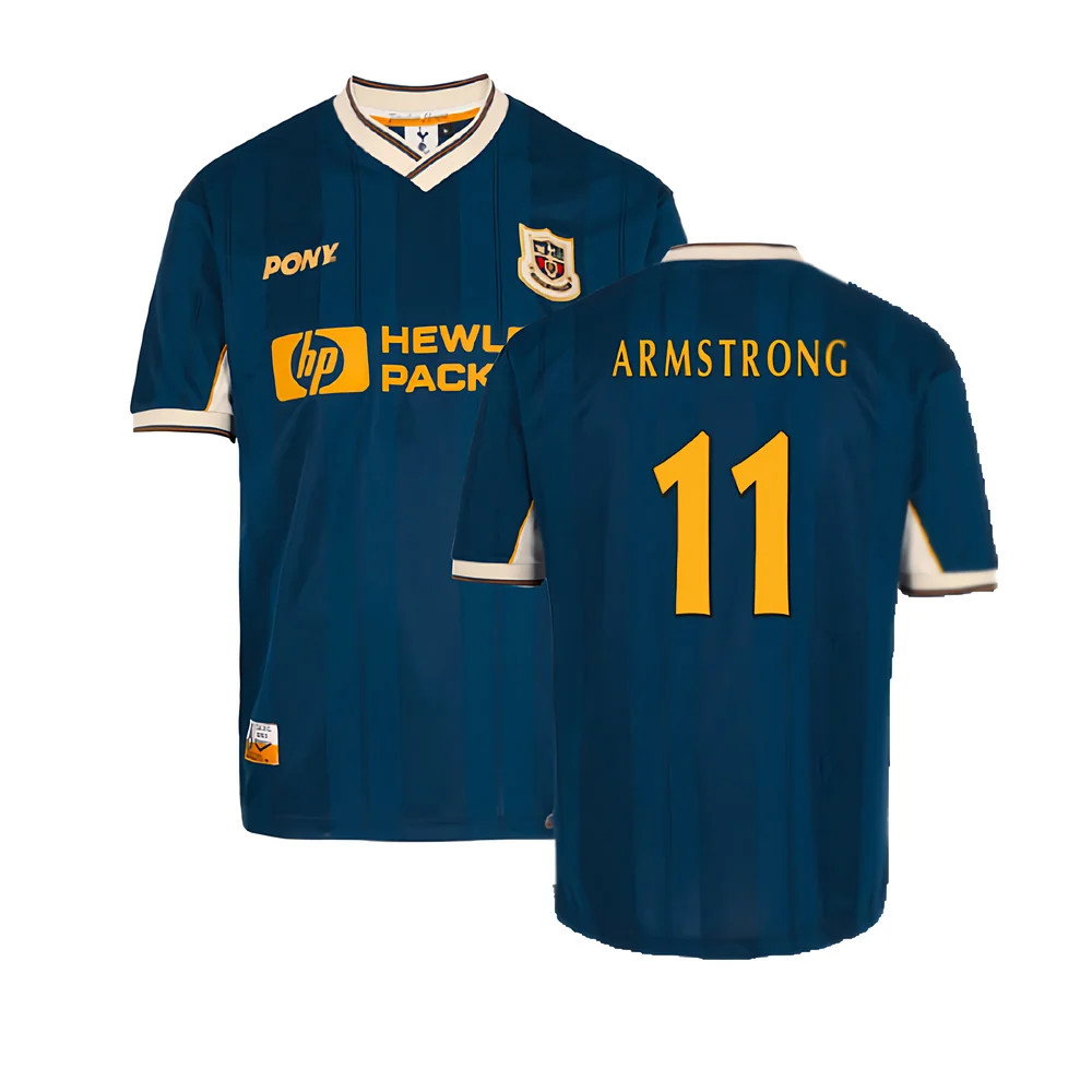1997-1999 Tottenham Away Pony Reissue Shirt (Armstrong 11)_0