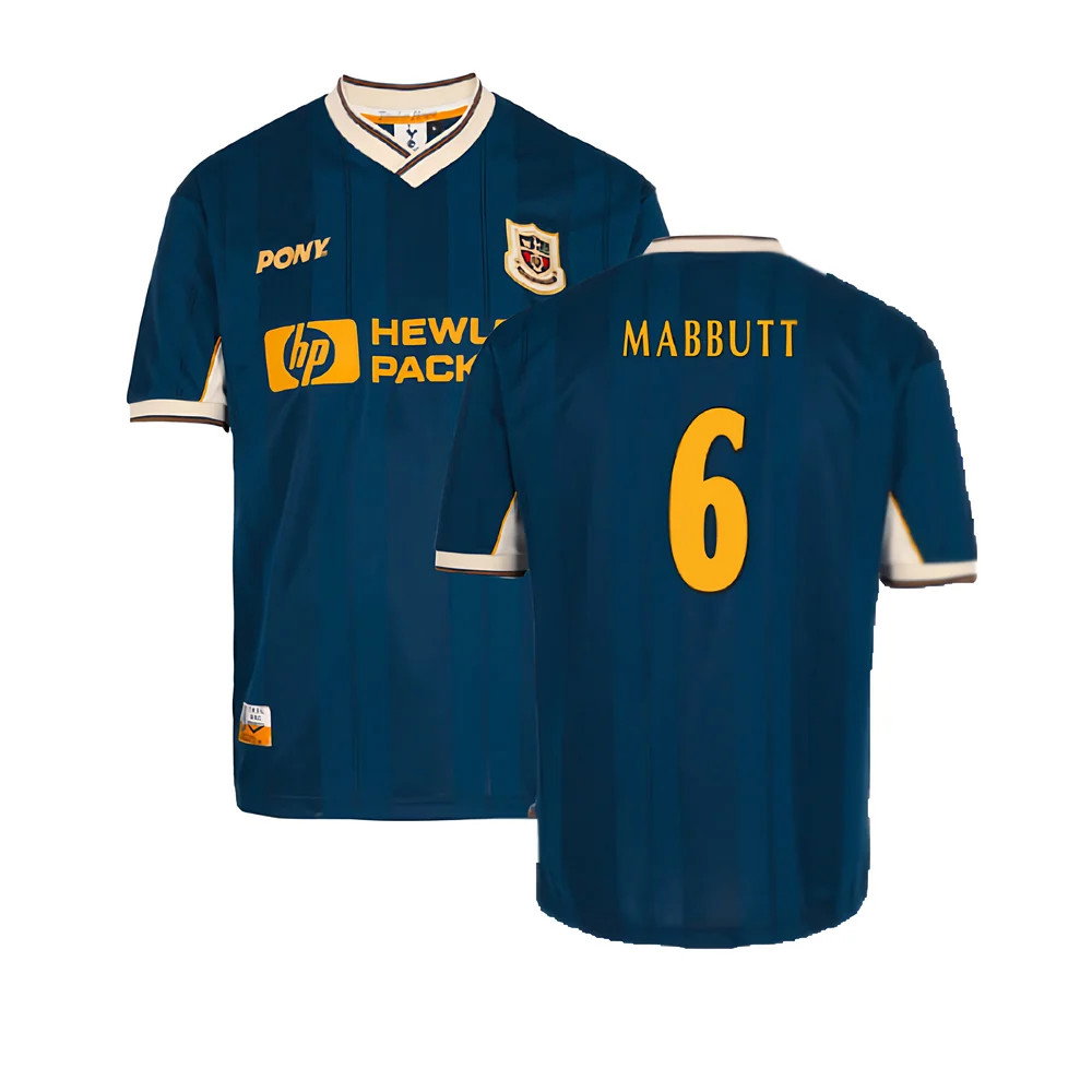1997-1999 Tottenham Away Pony Reissue Shirt (Mabbutt 6)_0