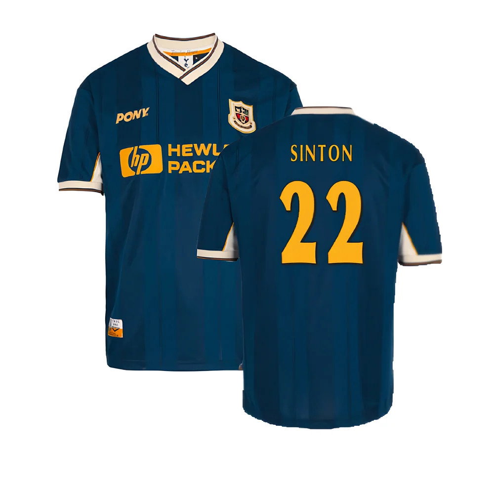 1997-1999 Tottenham Away Pony Reissue Shirt (Sinton 22)_0