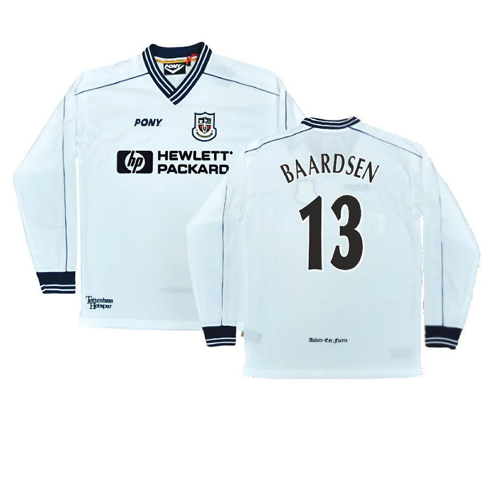 1997-1999 Tottenham Home LS Pony Retro Shirt (Baardsen 13)_0