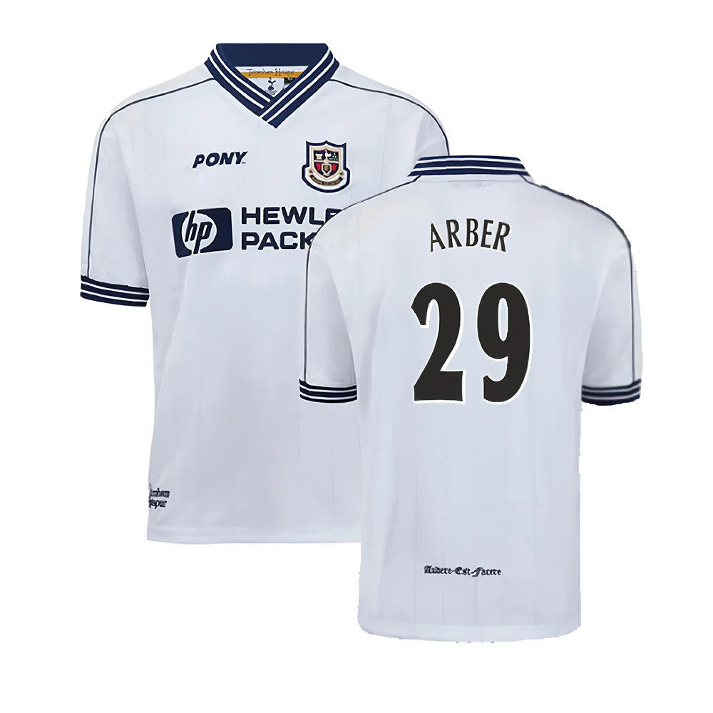 1997-1999 Tottenham Home Pony Retro Shirt (Arber 29)_0