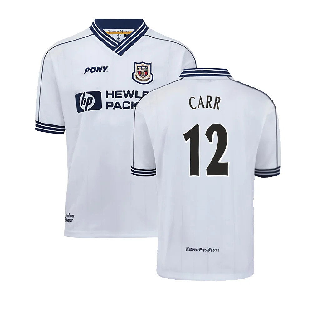 1997-1999 Tottenham Home Pony Retro Shirt (Carr 12)_0