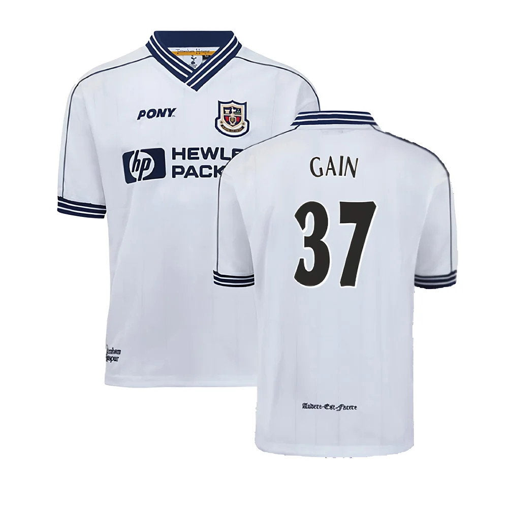 1997-1999 Tottenham Home Pony Retro Shirt (Gain 37)_0