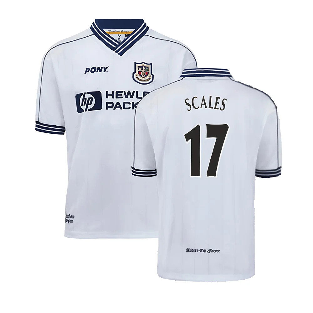 1997-1999 Tottenham Home Pony Retro Shirt (Scales 17)_0