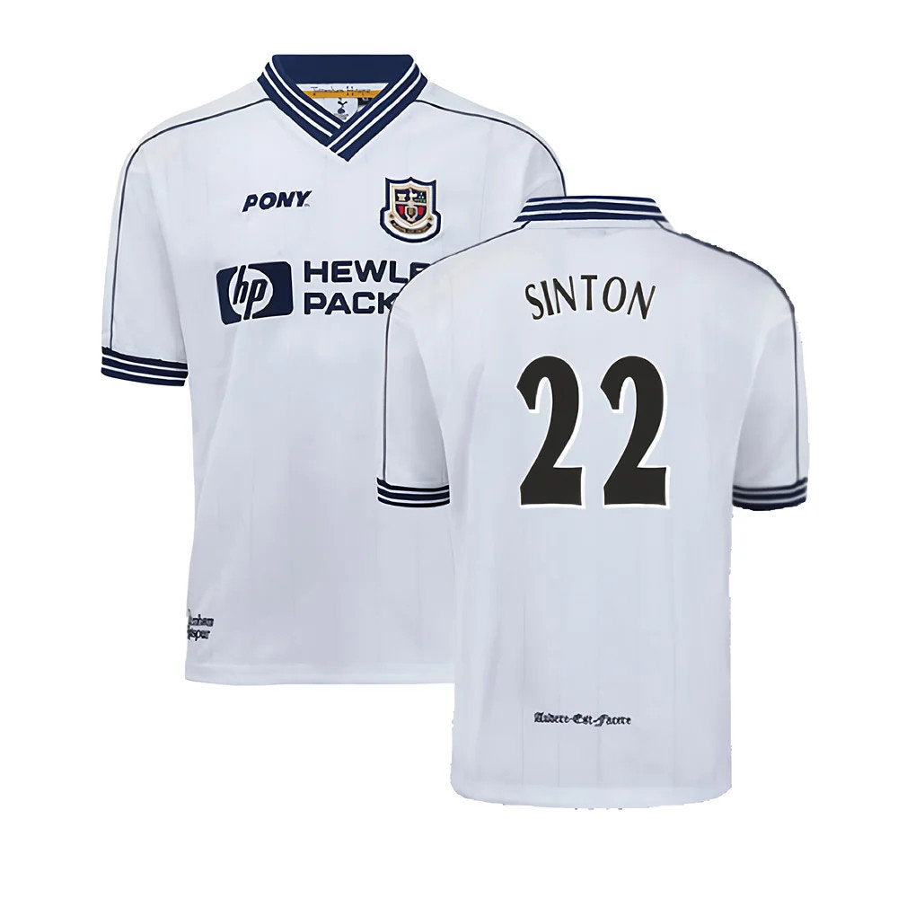 1997-1999 Tottenham Home Pony Retro Shirt (Sinton 22)_0