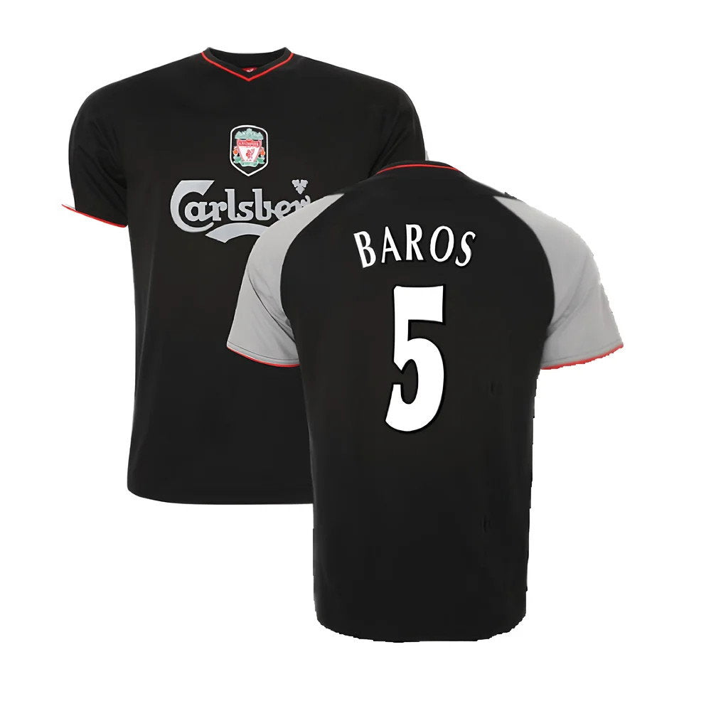 2002-2003 Liverpool Away Retro Shirt (Baros 5)_0