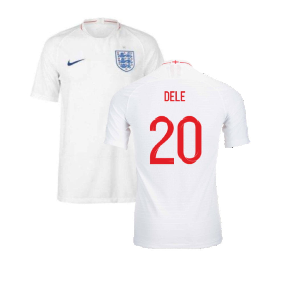 2018-2019 England Authentic Home Shirt (Dele 20)_0