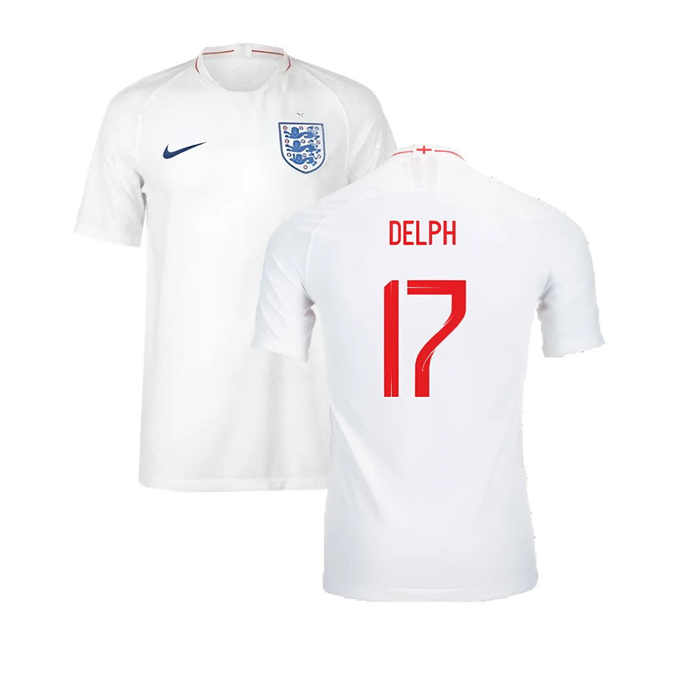 2018-2019 England Authentic Home Shirt (Delph 17)_0