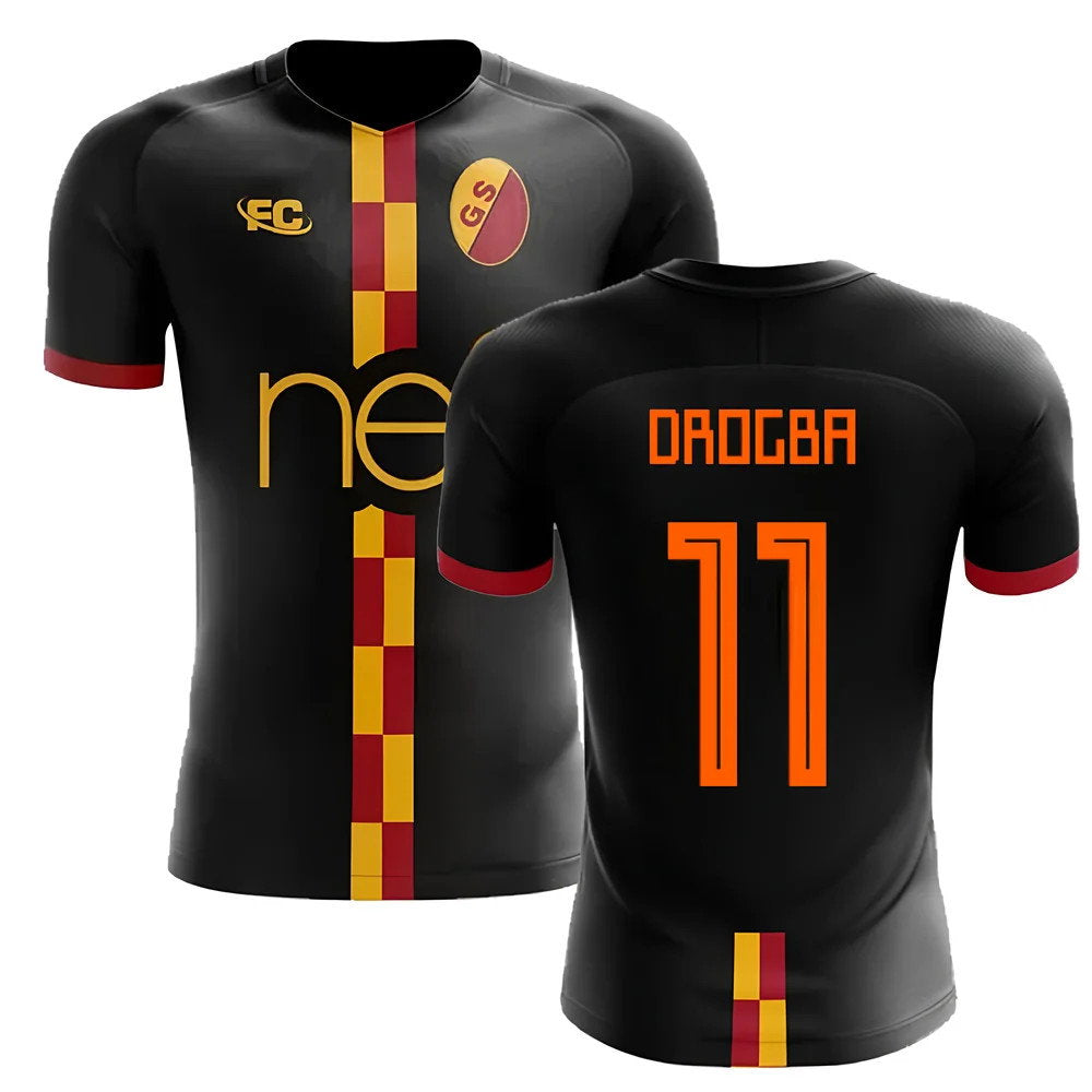 2018-2019 Galatasaray Fans Culture Away Concept Shirt (Drogba 11) - Adult Long Sleeve_0