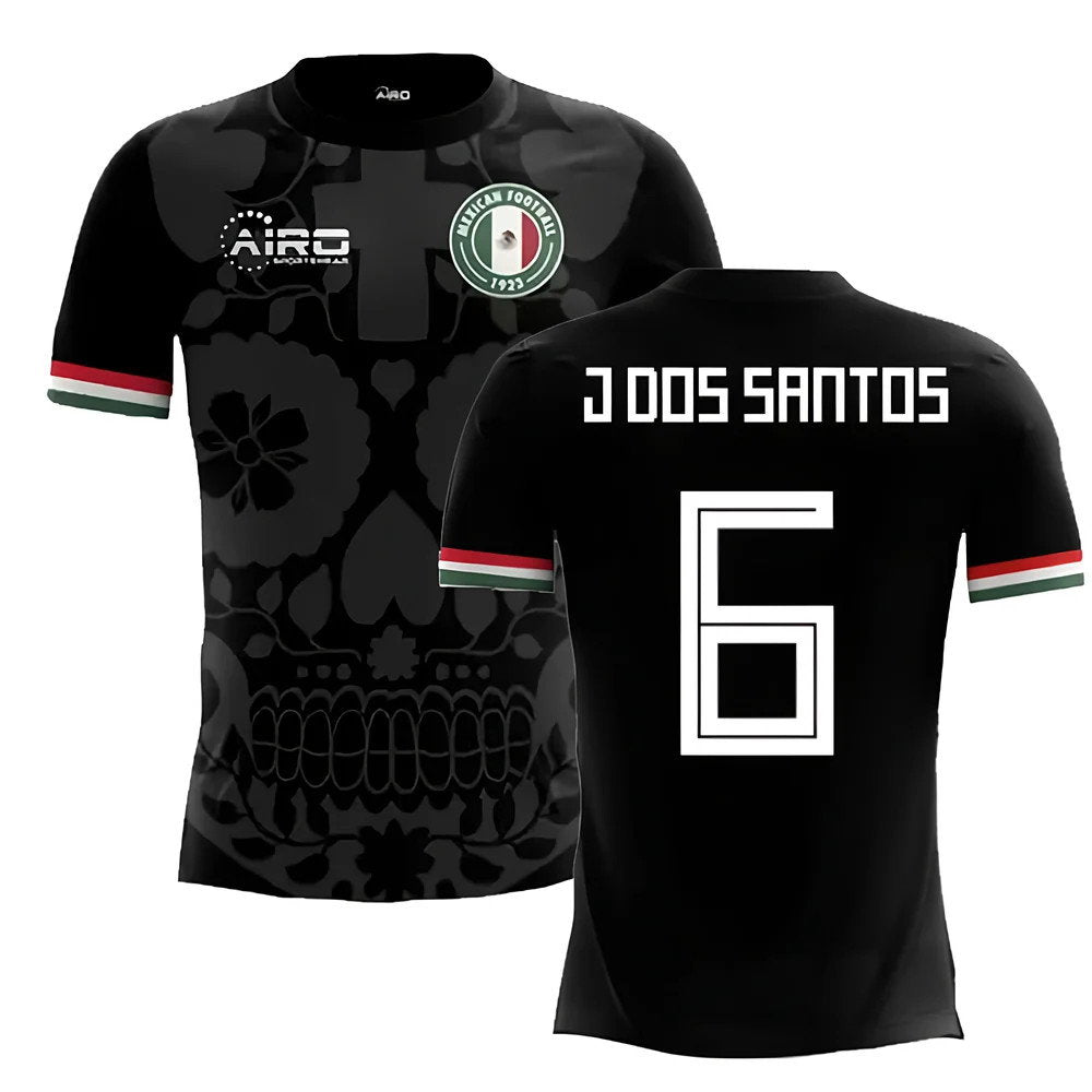 2025-2026 Mexico Third Concept Football Shirt (J.Dos Santos 6)_0