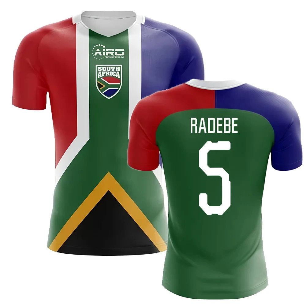 2018-2019 South Africa Home Concept Football Shirt (RADEBE 5)_0