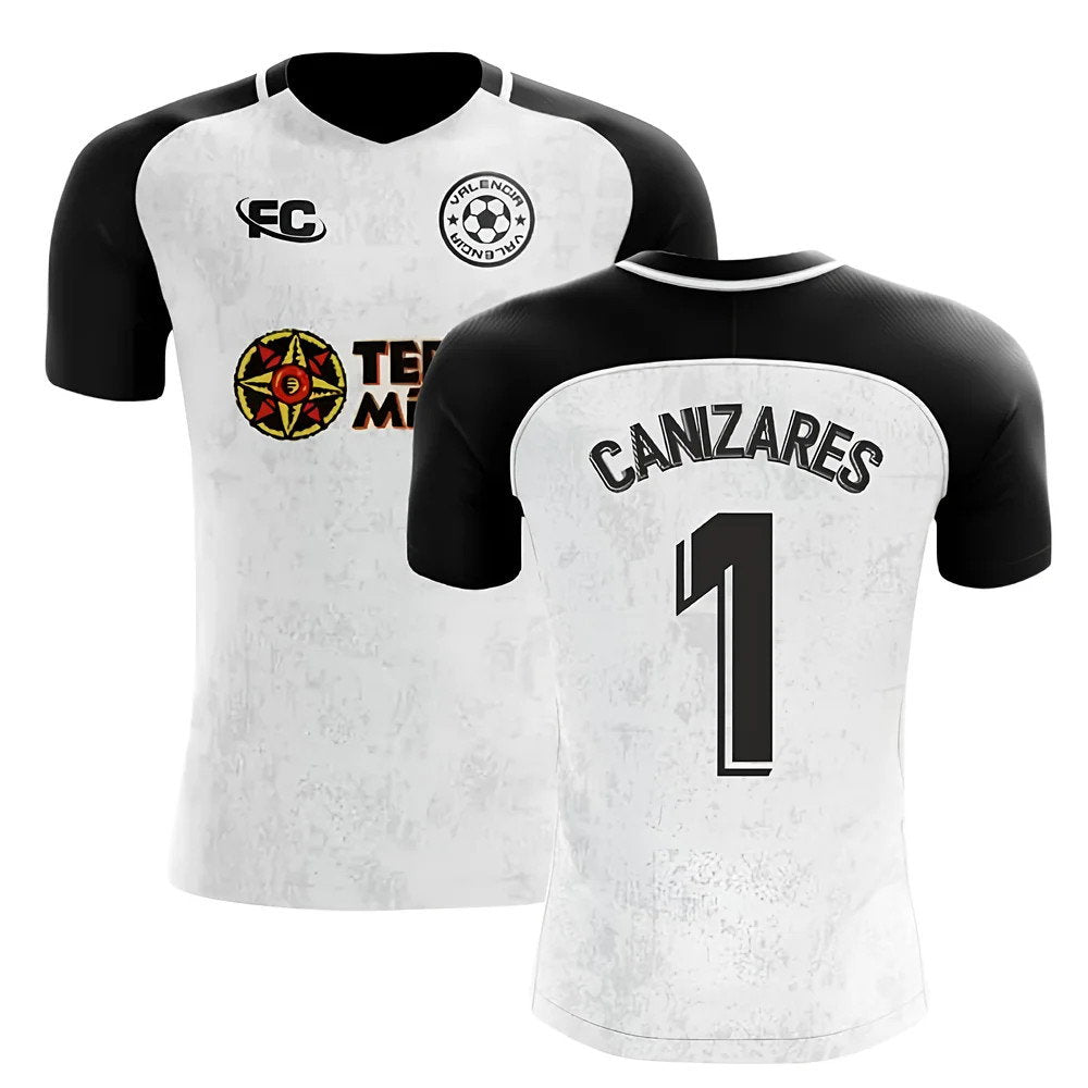 2018-2019 Valencia Fans Culture Home Concept Shirt (CANIZARES 1)_0