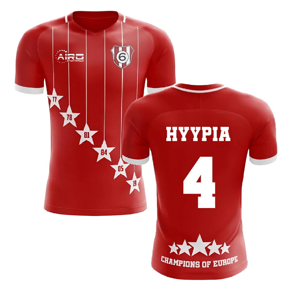2025-2026 Liverpool 6 Time Champions Concept Football Shirt (Hyypia 4)_0