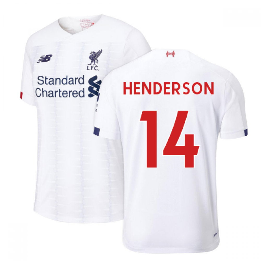 2019-2020 Liverpool Away Football Shirt (Henderson 14)_0