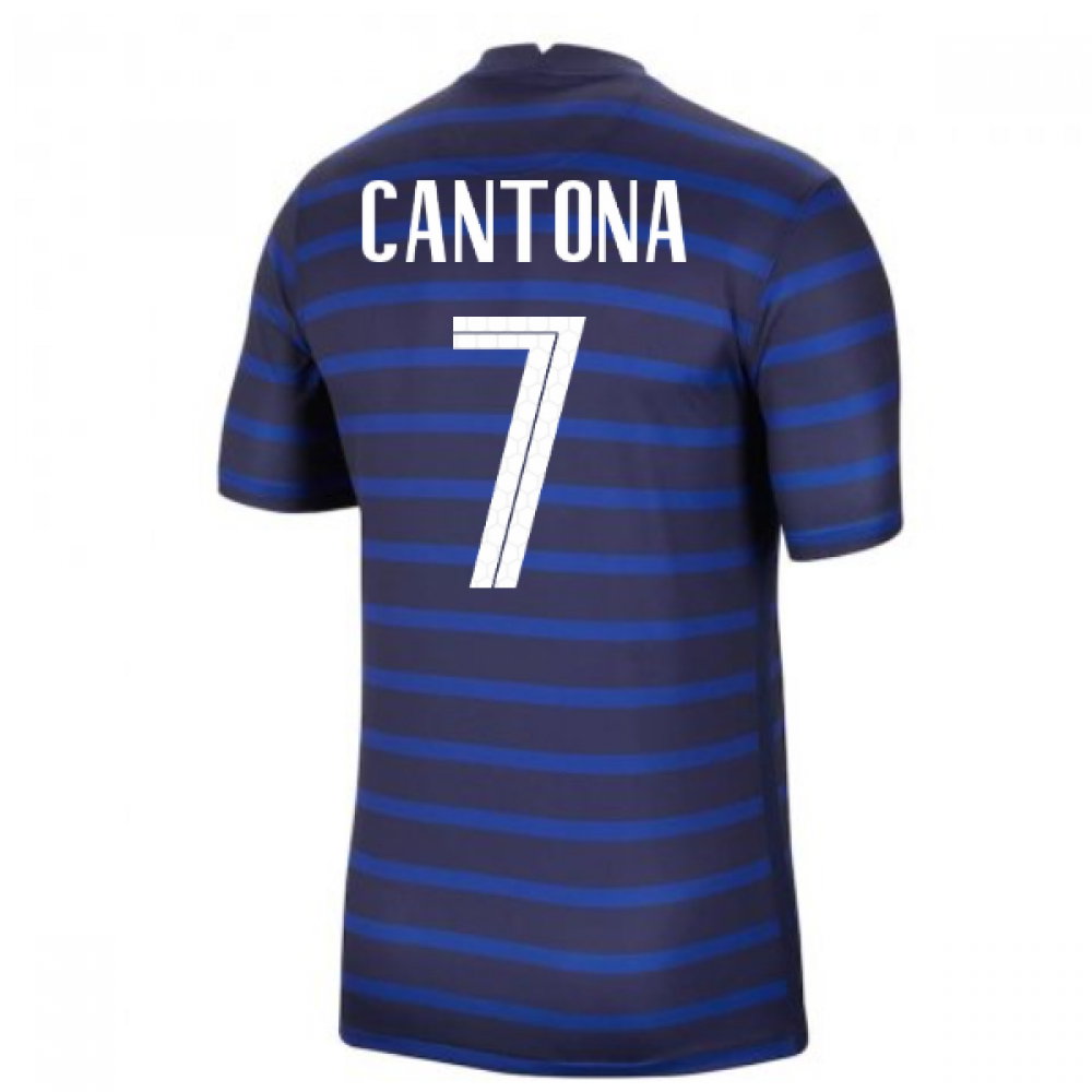 2020-2021 France Home Nike Football Shirt (CANTONA 7)_0