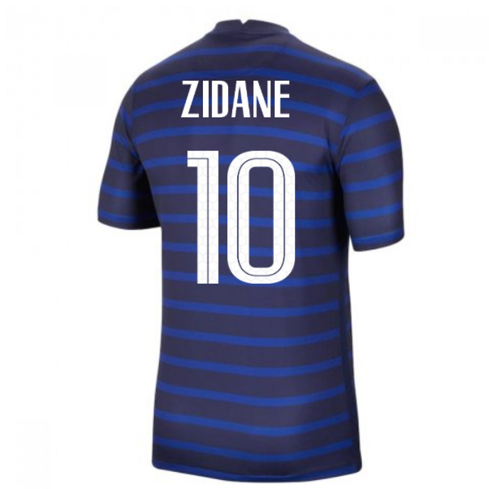 2020-2021 France Home Nike Football Shirt (ZIDANE 10)_0