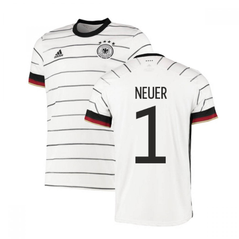 2020-2021 Germany Home Adidas Football Shirt (NEUER 1)_0