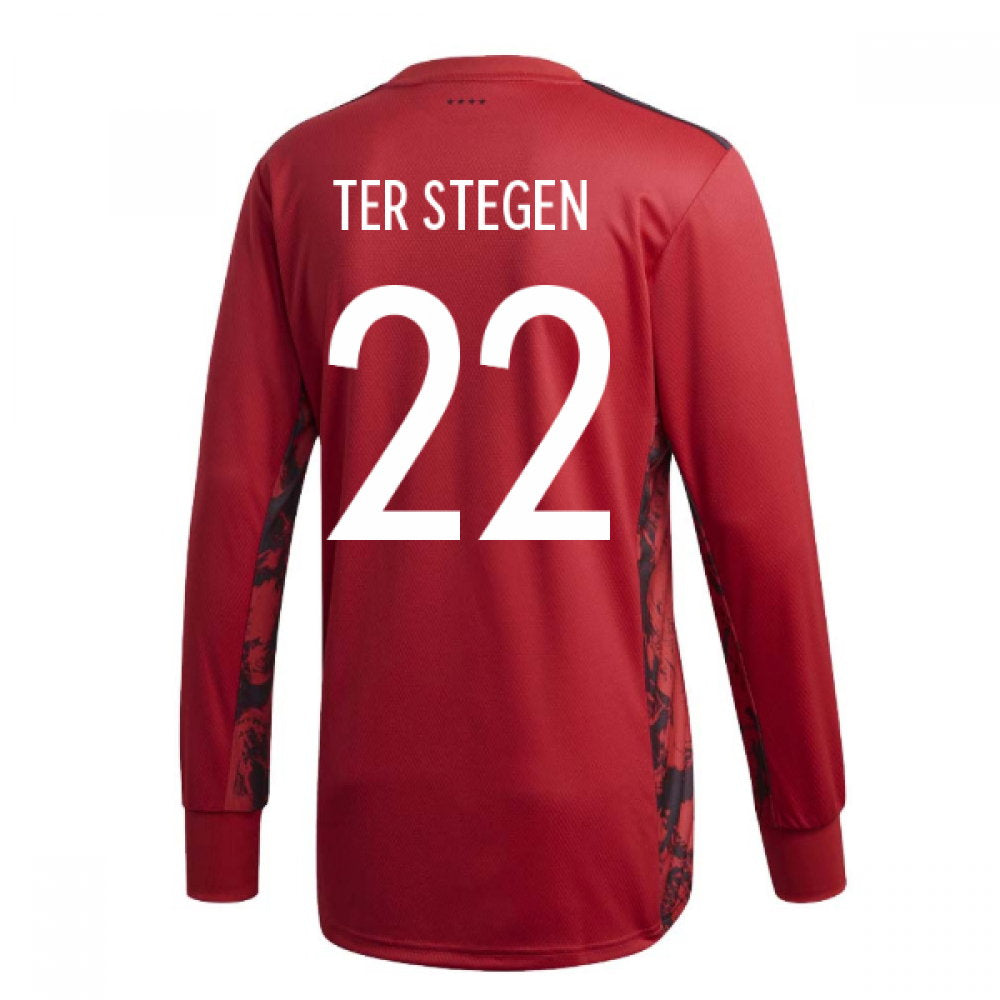 2020-2021 Germany Home Adidas Goalkeeper Shirt (Ter Stegen 22)_0