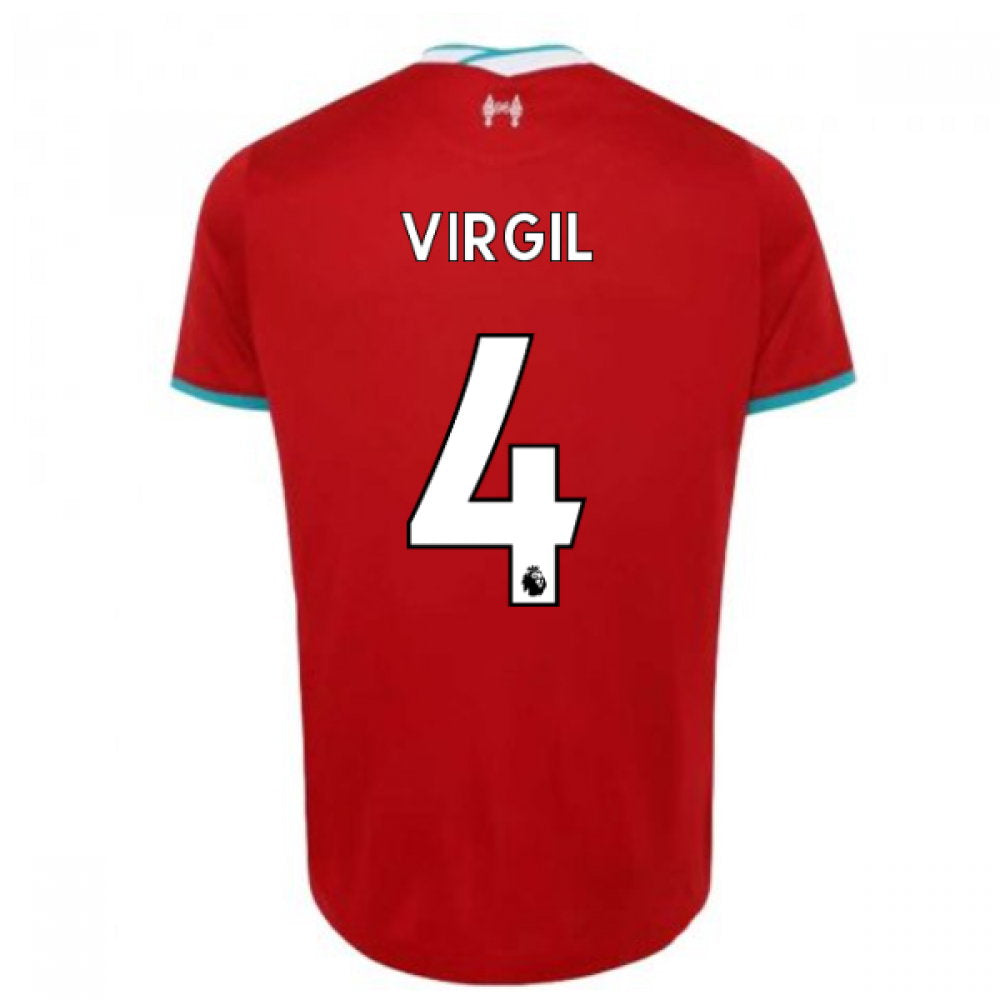 2020-2021 Liverpool Home Shirt (Kids) (VIRGIL 4)_0