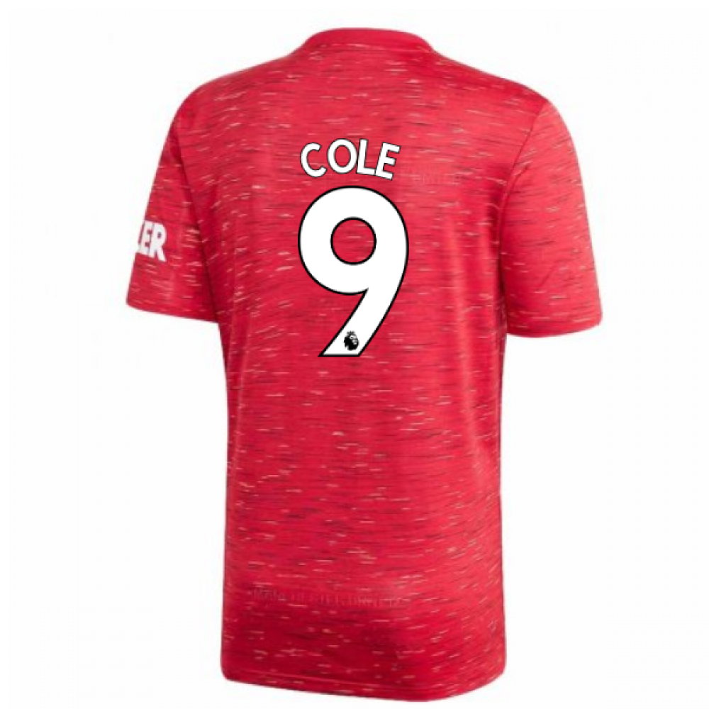 2020-2021 Man Utd Adidas Home Football Shirt (COLE 9)_0