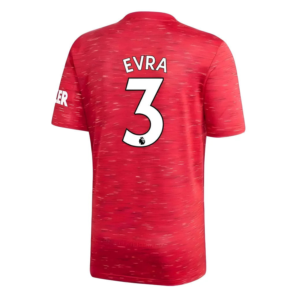 2020-2021 Man Utd Adidas Home Football Shirt (EVRA 3)_0