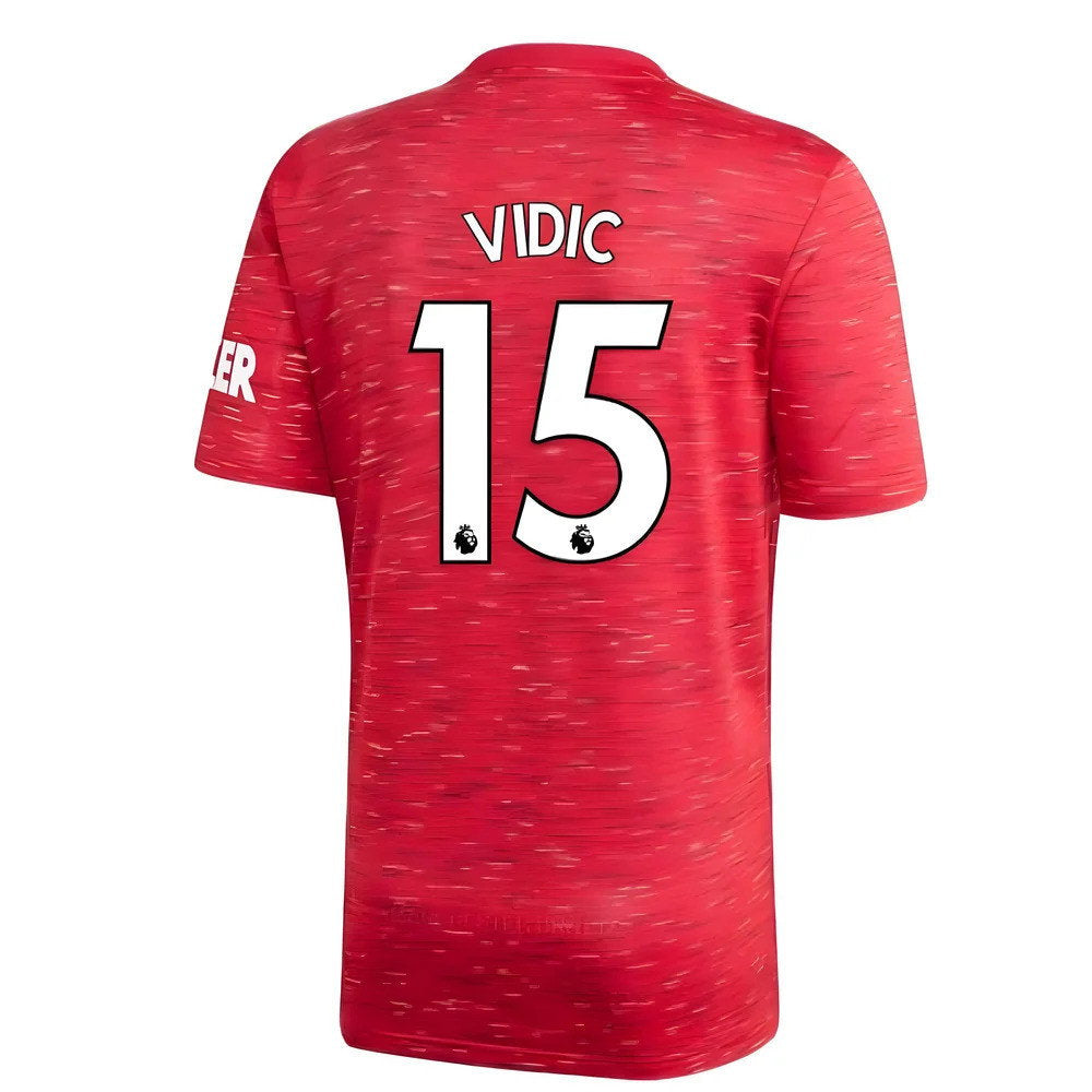2020-2021 Man Utd Adidas Home Football Shirt (Kids) (VIDIC 15)_0