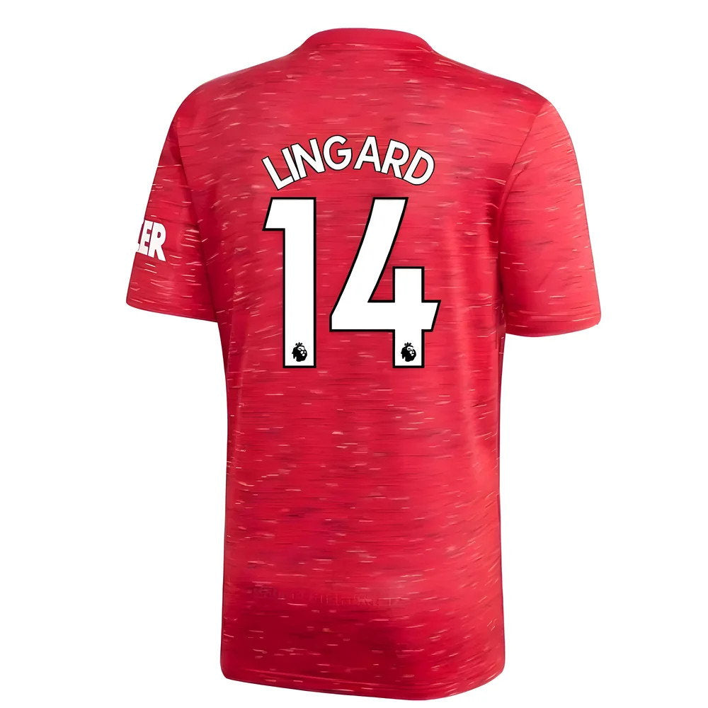 2020-2021 Man Utd Adidas Home Football Shirt (LINGARD 14)_0