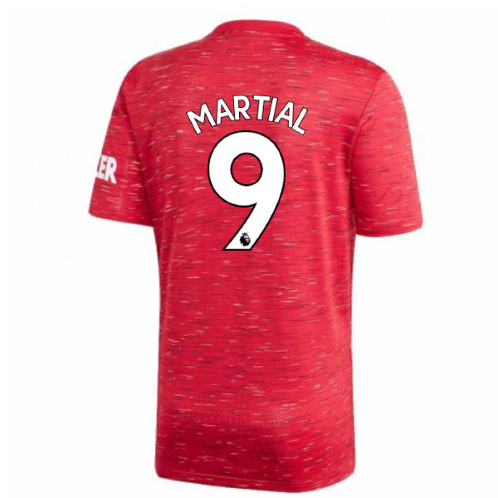 2020-2021 Man Utd Adidas Home Football Shirt (MARTIAL 9)_0