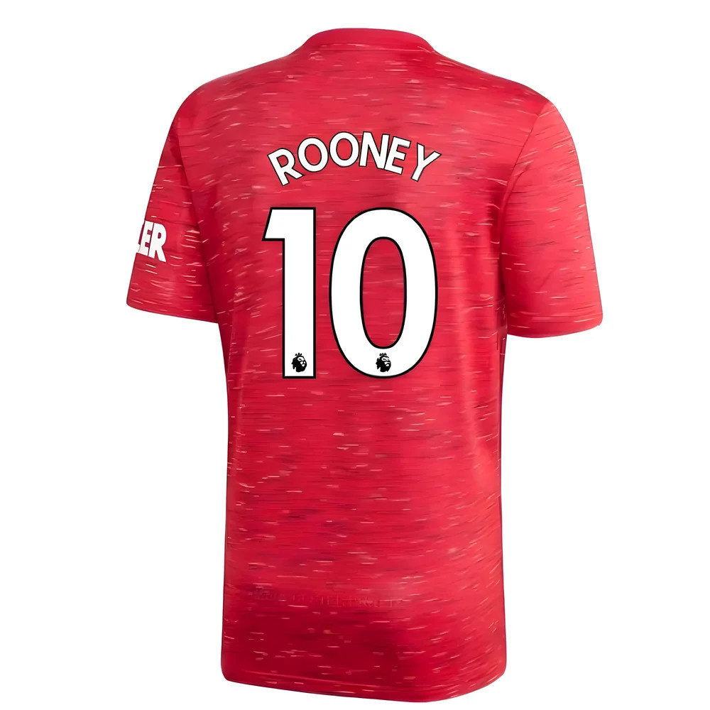2020-2021 Man Utd Adidas Home Football Shirt (ROONEY 10)_0