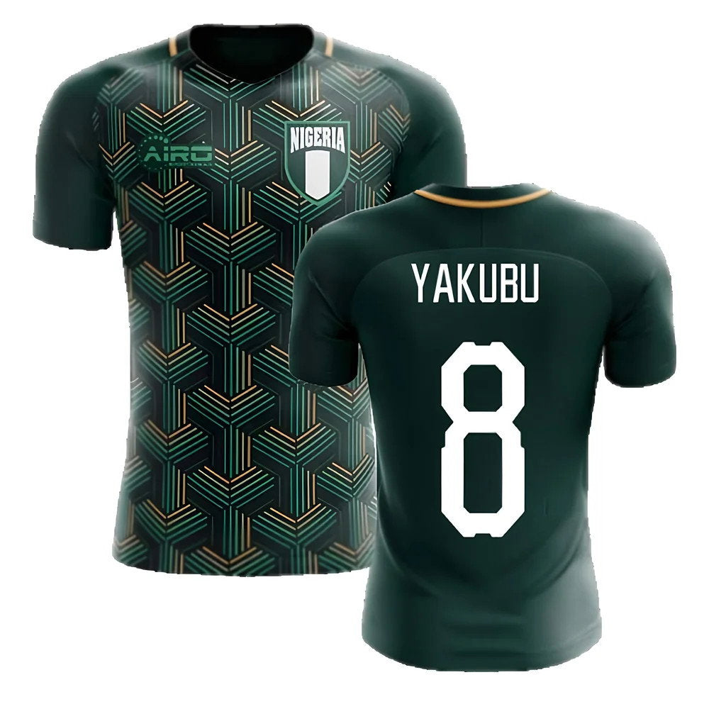 2025-2026 Nigeria Third Concept Football Shirt (Yakubu 8) - Kids_0