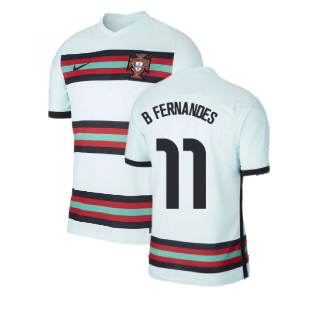 2020-2021 Portugal Away Nike Football Shirt (B Fernandes 11)_0