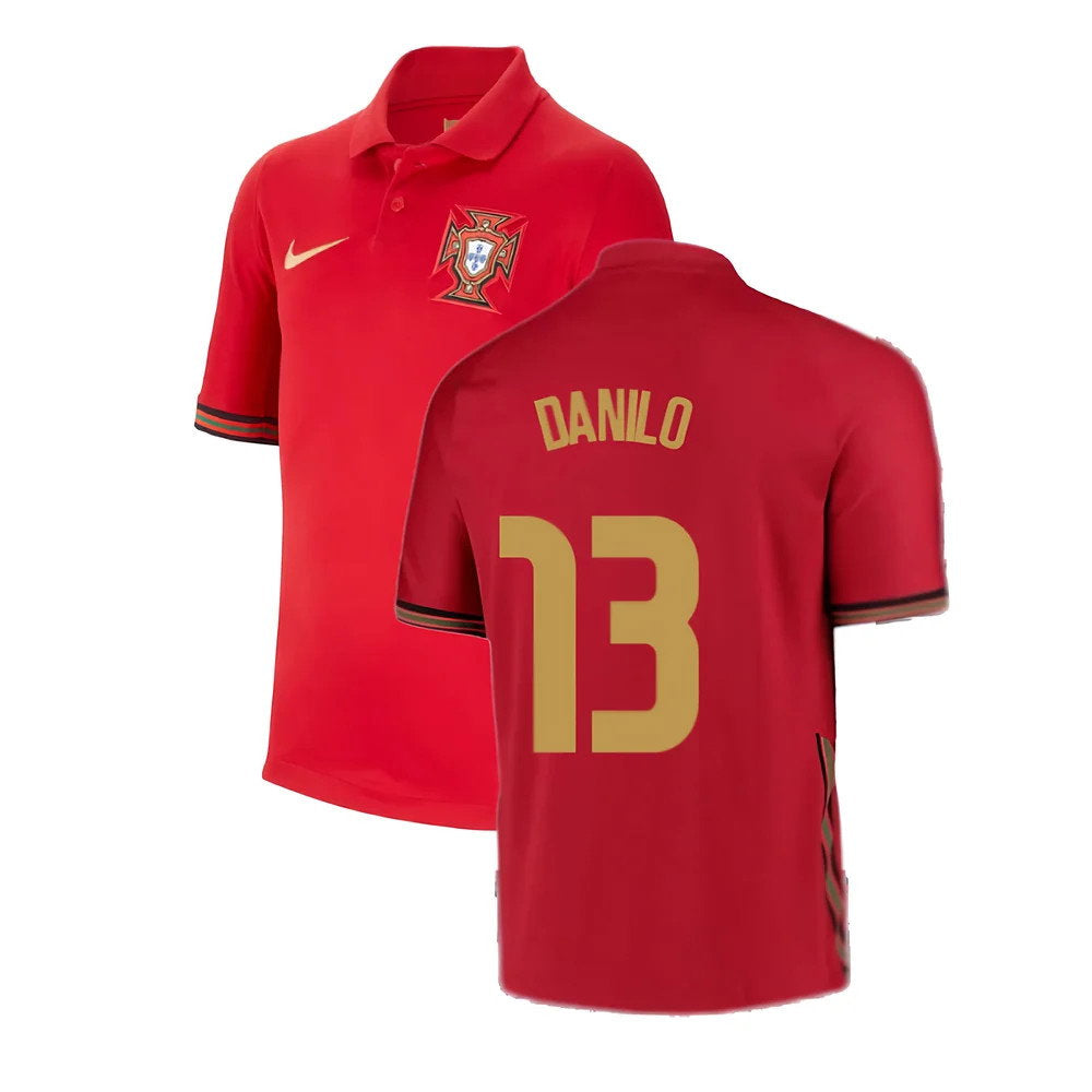 2020-2021 Portugal Home Nike Shirt (Kids) (DANILO 13)_0
